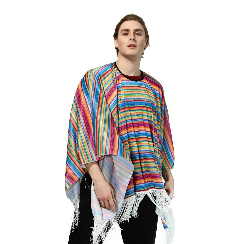 Ethnic Fashion Brand - عباءة هالوين للبالغين، زي مسرحي عرقي،