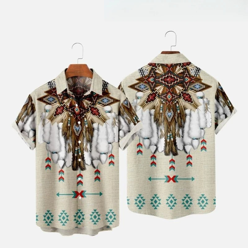 قميص شاطئ بأكمام قصيرة للرجال  - مراجعة Fashion Ethnic Indian Clothing وسعره