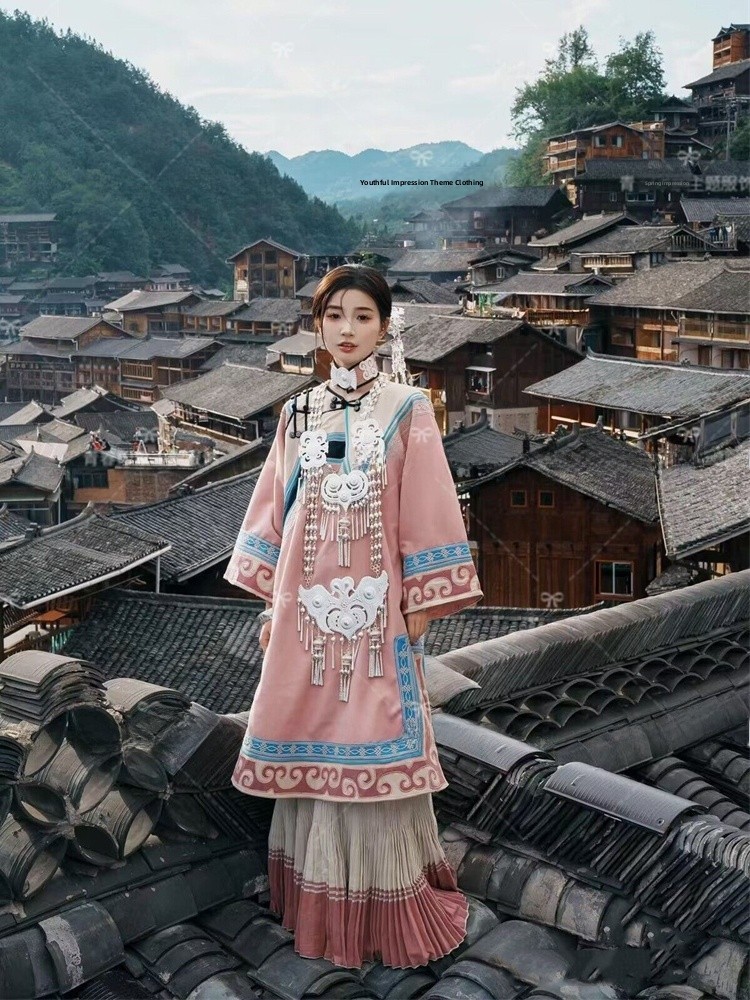 ملابس وردية بأسلوب عرقي للفتيا - مراجعة Ethnic Fashion Shoot وسعره