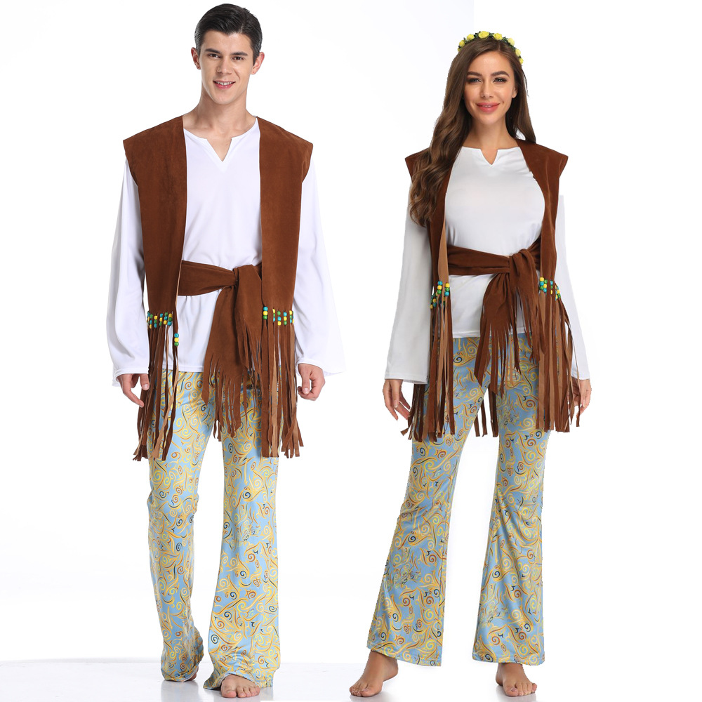 زي هالوين للأزواج البالغين، مل - مراجعة Fashion Ethnic Indian Clothing وسعره
