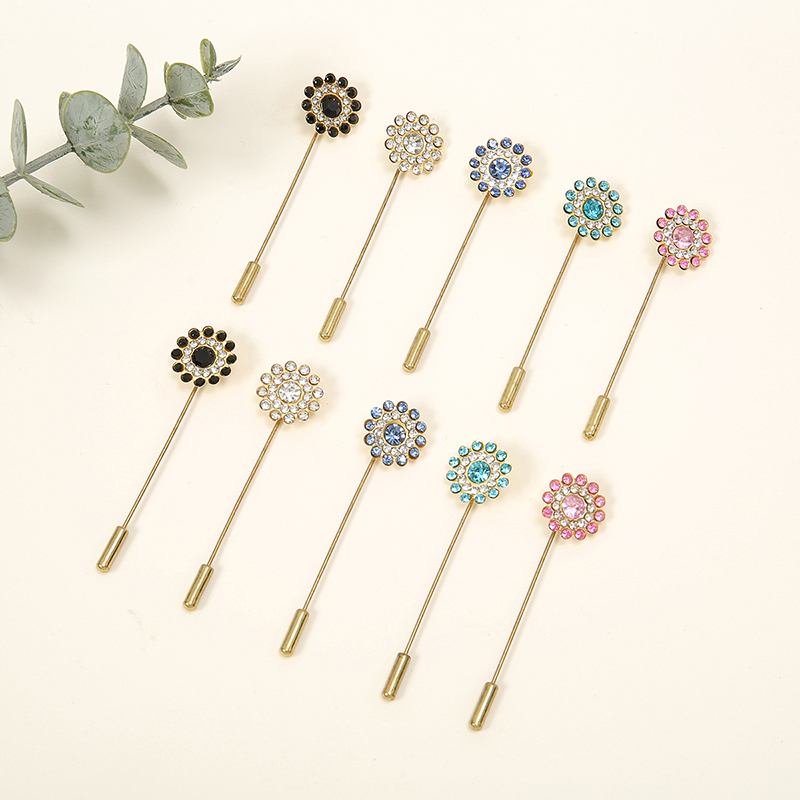 دبابيس بروش مزدوجة الطبقات للن - مراجعة Ethnic Fashion Accessories وسعره