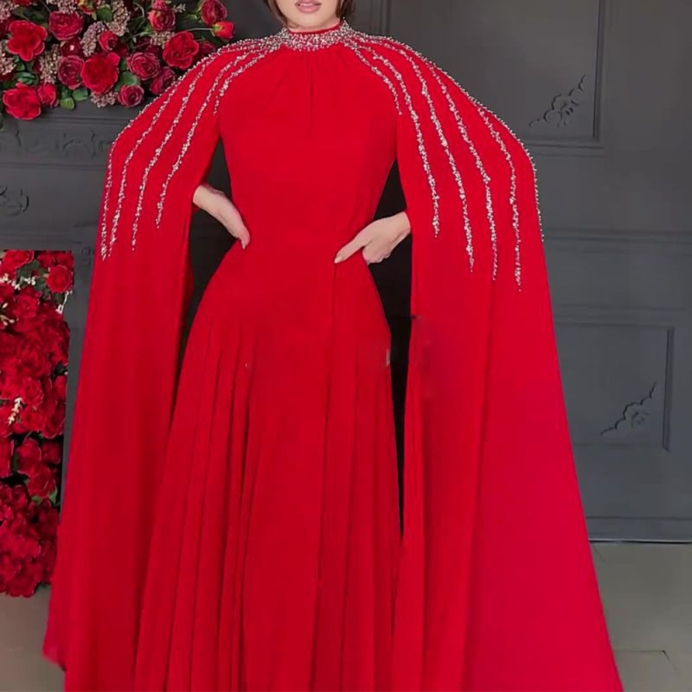 فستان سهرة عربي متواضع في دبي  - مراجعة Abaya Modest Wear وسعره